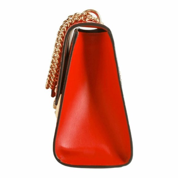 Gucci Medium Guccissima Padlock red Shoulder Bag - Picture 4 of 16